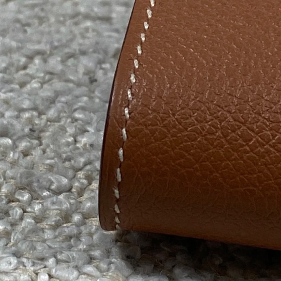 Authentic Pre-Owned Hermes Kelly To Go Gold Evercolor Gold Hardware - Picture 11 of 16